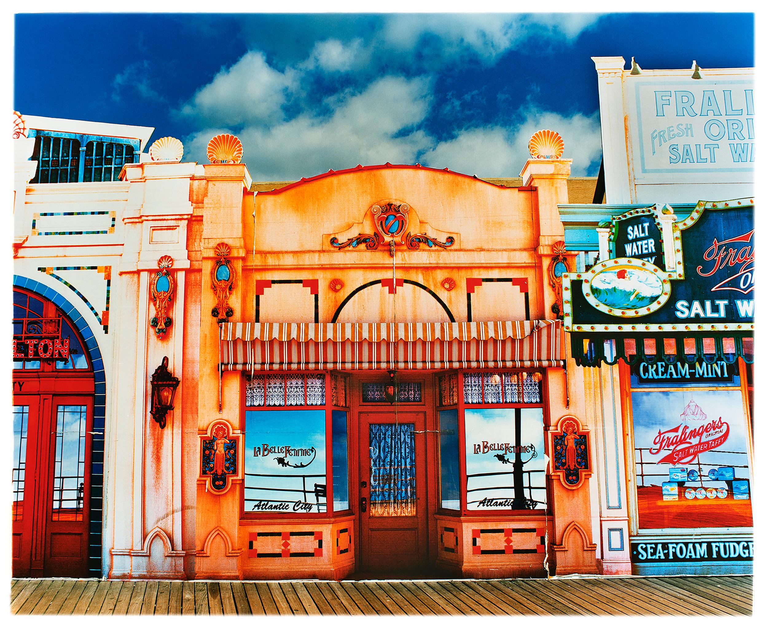 La Belle Femme in the Sun, Atlantic City, New Jersey - American Color Photograph