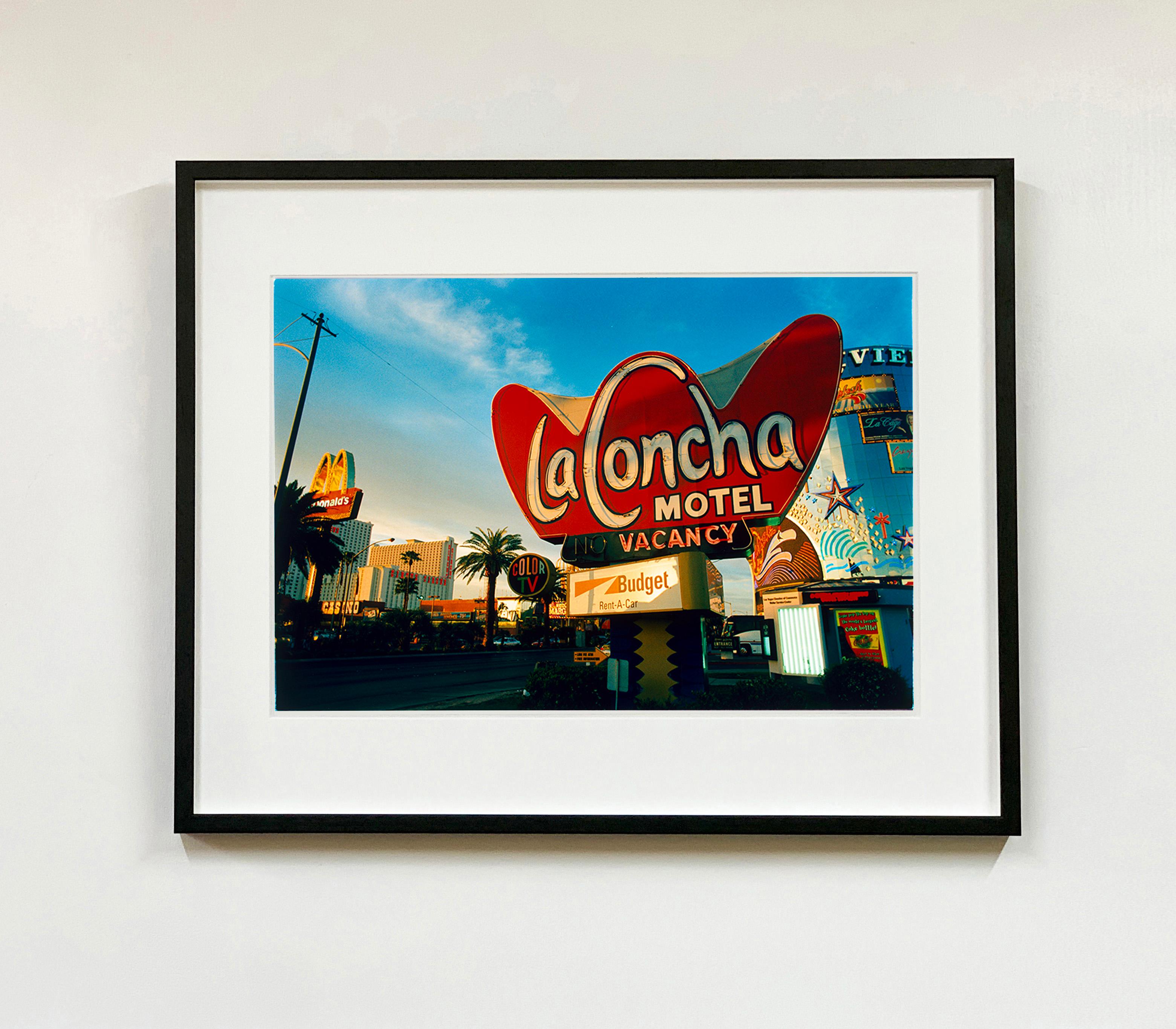 La Concha on the Strip (Day) - American Color Photography - Print by Richard Heeps
