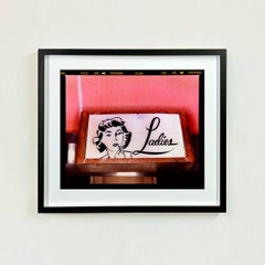 Ladies, Wildwood, New Jersey - Small Framed Typography Photography Color Print