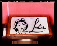Ladies, Wildwood, New Jersey - Small Framed Typography Photography Color Print