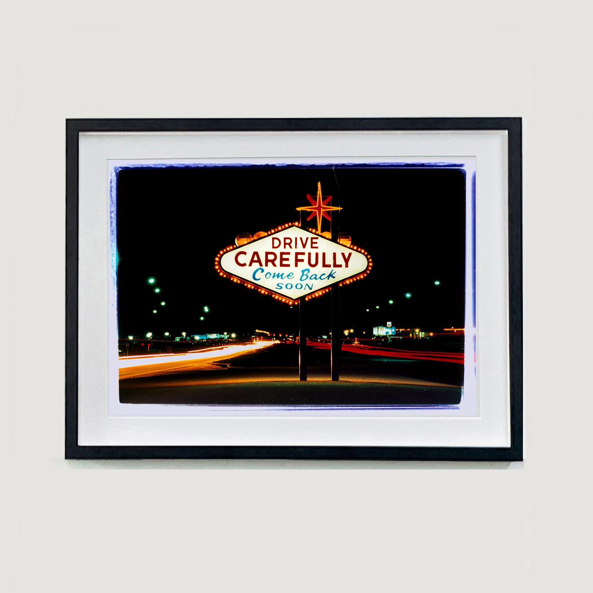 Leaving, Las Vegas, American Color Pop Art Photograph - Print by Richard Heeps