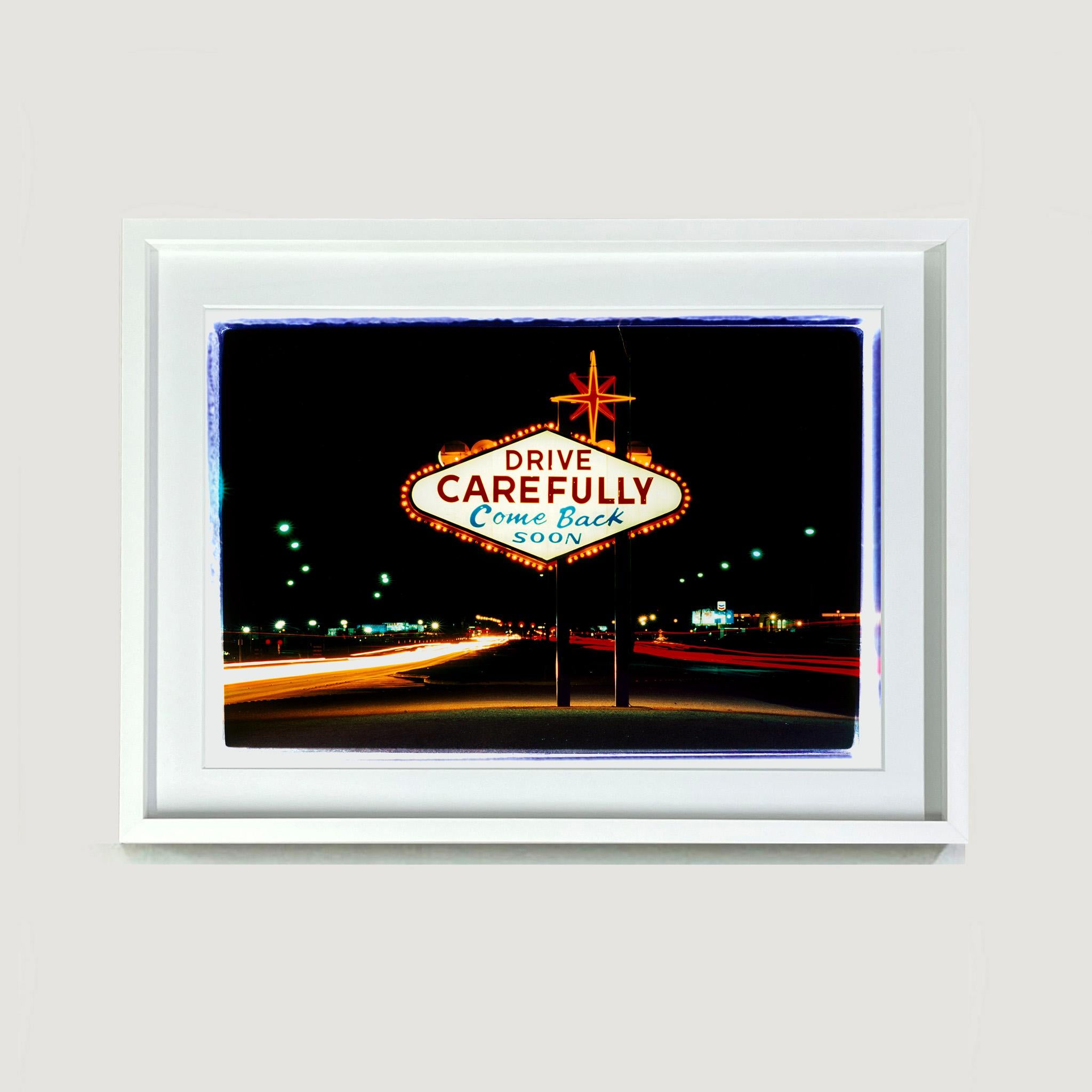 Leaving, Las Vegas, American Color Pop Art Photograph - Contemporary Print by Richard Heeps