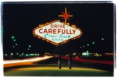 Leaving, Las Vegas - American Sign Color Photography