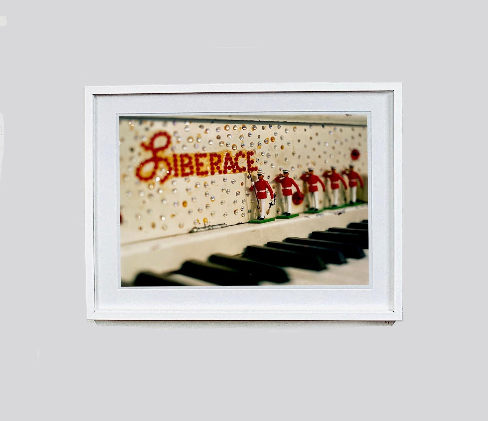 Liberace's Piano, Las Vegas - American Pop Art Color Photography - Print by Richard Heeps