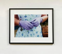 Lilac Gloves, Goodwood, Chichester - Feminine fashion, color photography