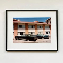 Lincoln's - La Concha, Las Vegas - Photographie couleur d'une voiture classique d'époque