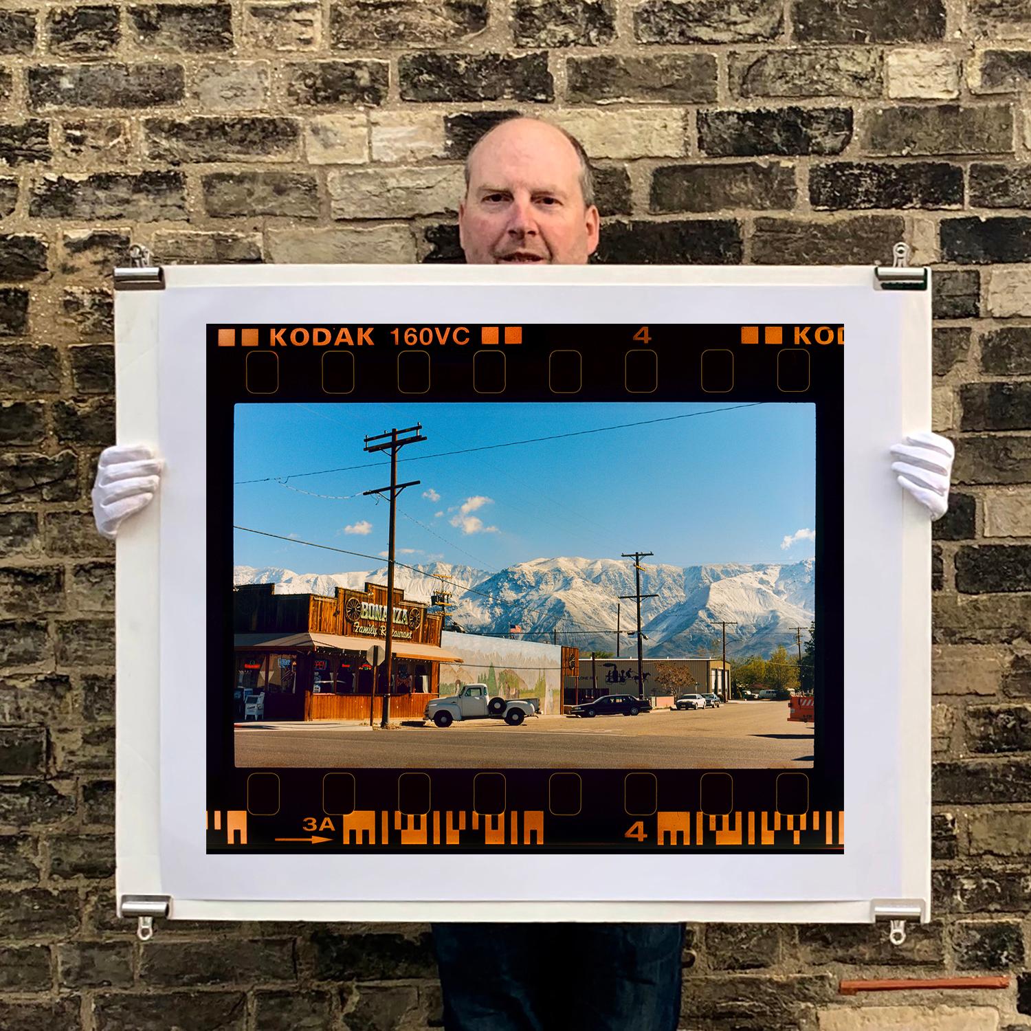 Lone Pine, California - American landscape color photograph - Photograph by Richard Heeps