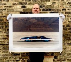 LSR Racing Streamliner, Bonneville, Utah - American Landscape Car Photo