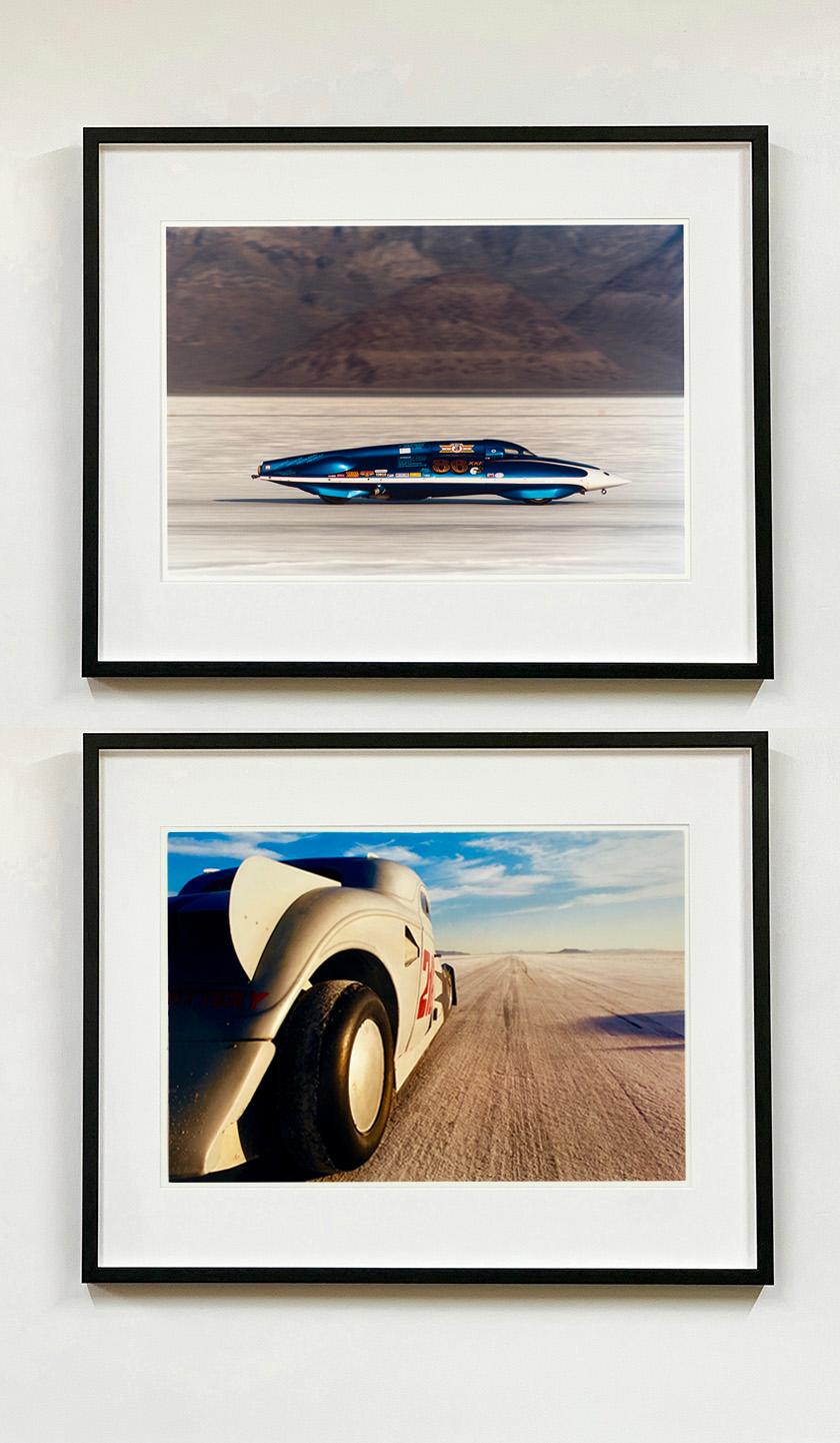 LSR Racing Streamliner, Bonneville, Utah - Car in Landscape Color Photography For Sale 5