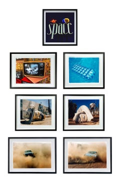 Collection S sur mesure de Madeleine - Sept œuvres d'art encadrées