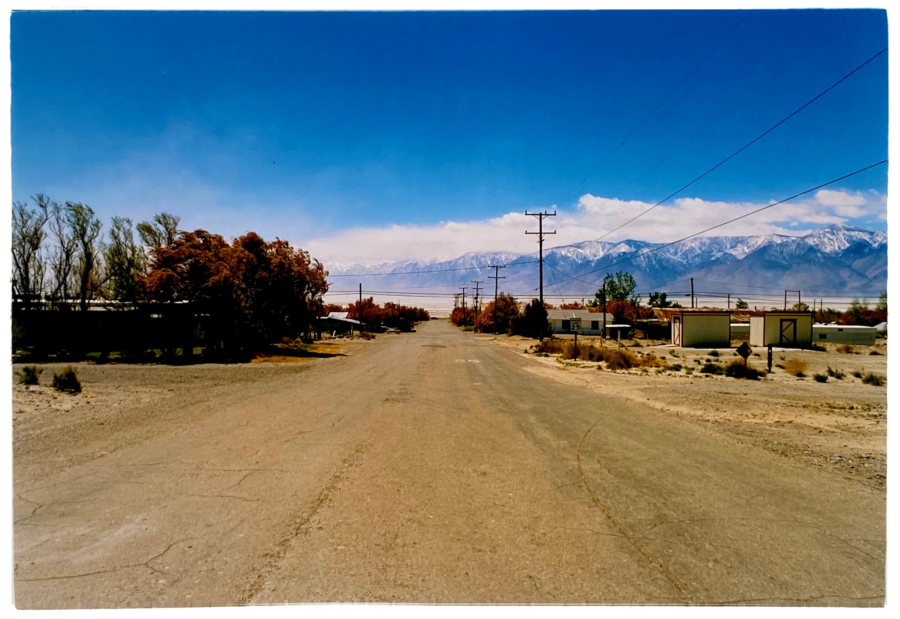 Richard Heeps Landscape Photograph - Malone Street, Keeler, California - American Landscape Color Photography