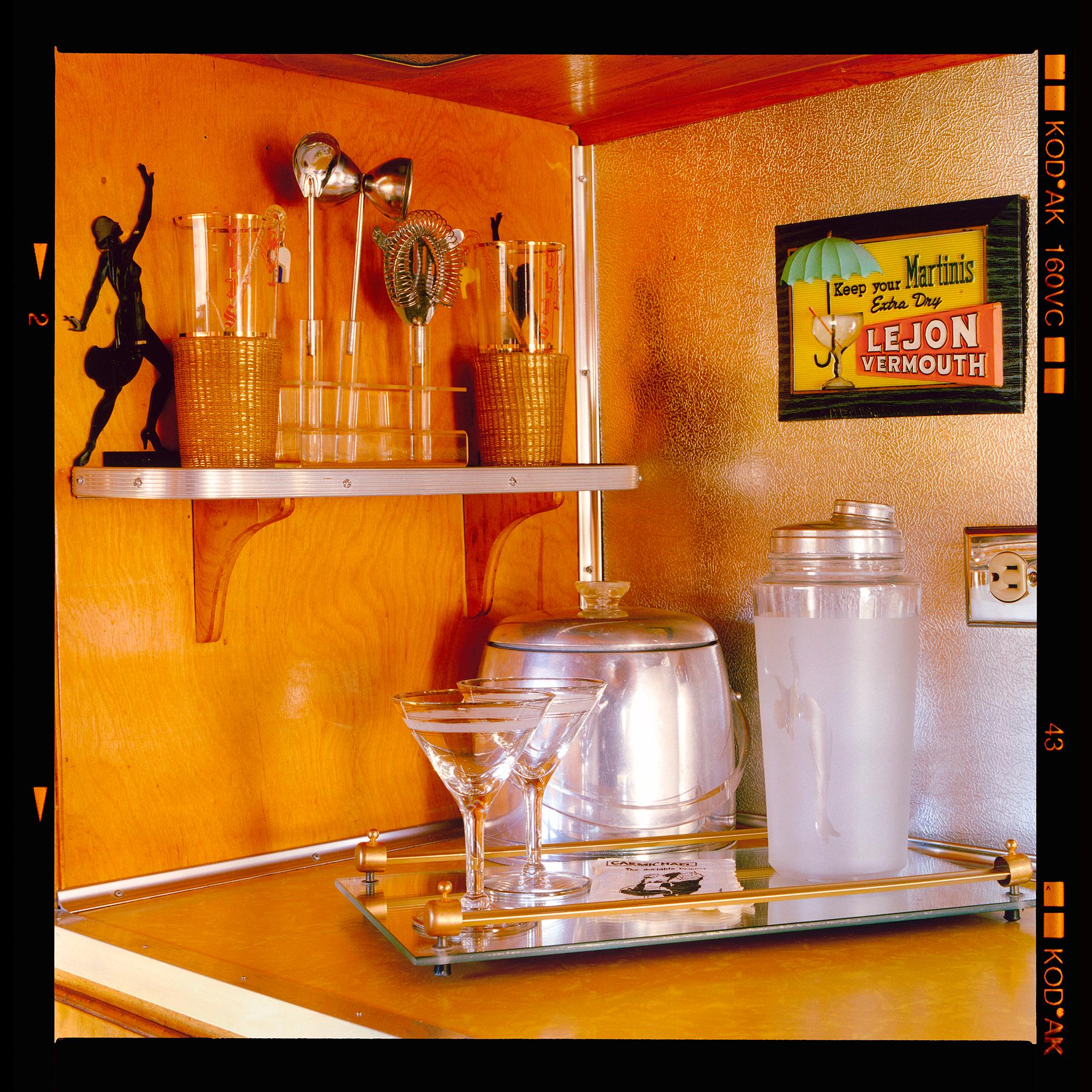 Martini Corner, Bisbee, Arizona - Fotografía en color de interiores American Vintage