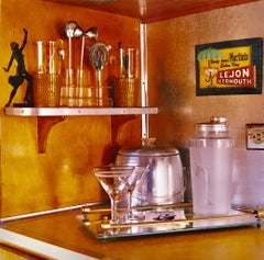 Bisbee, Arizona, photographie d'intérieur vintage couleur Martini Corner