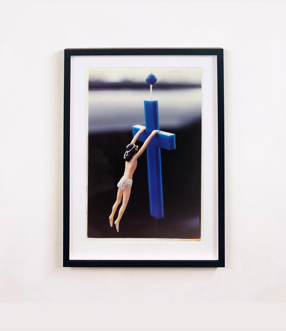 Mascot, Brooklands, Surrey - Religious icon, Color, Photography - Print by Richard Heeps