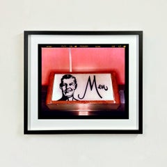 Men, Wildwood, New Jersey - Small Framed Typography Photography Color Print