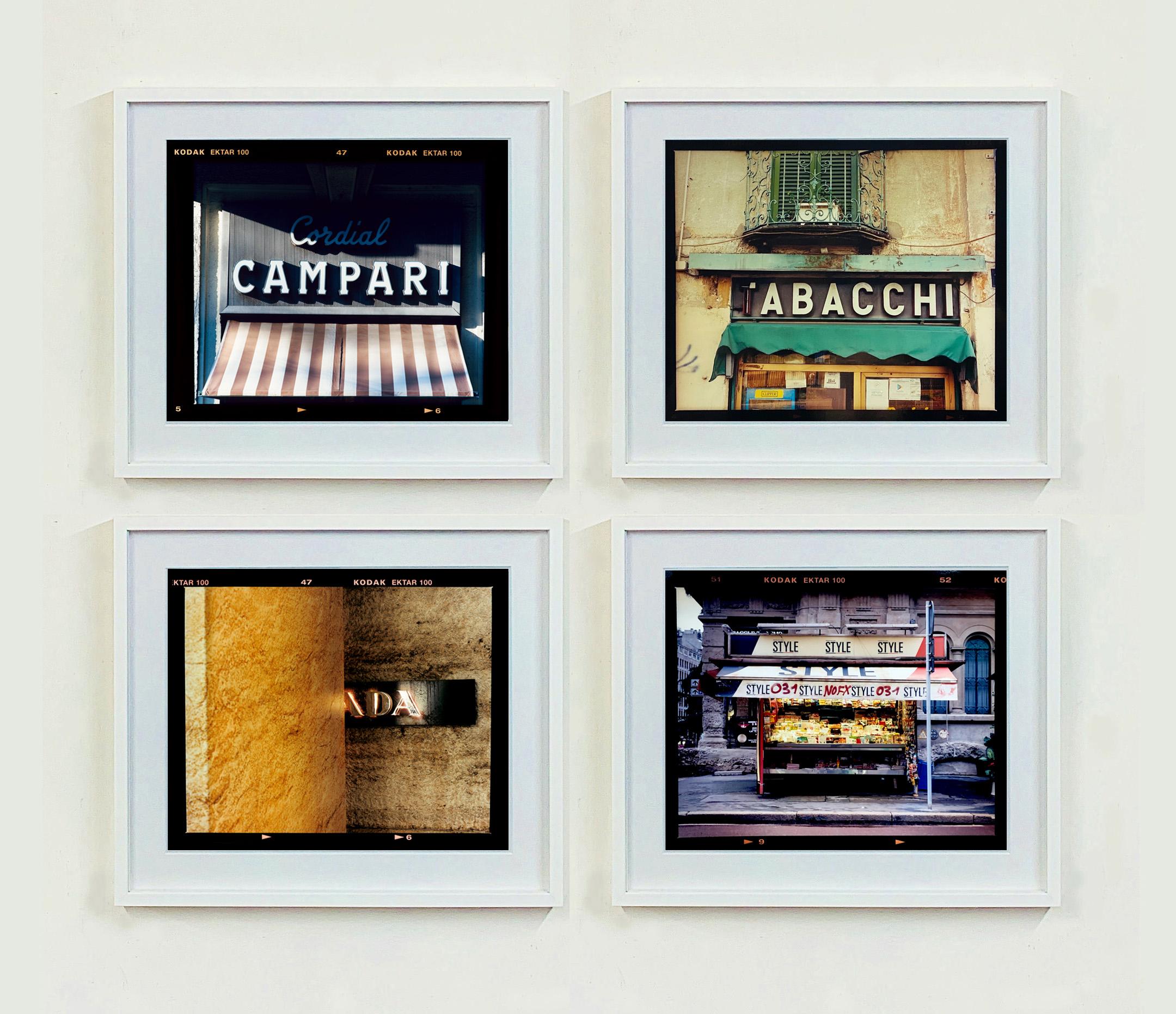 Milan Street Photography Set of Four Artworks - Print by Richard Heeps