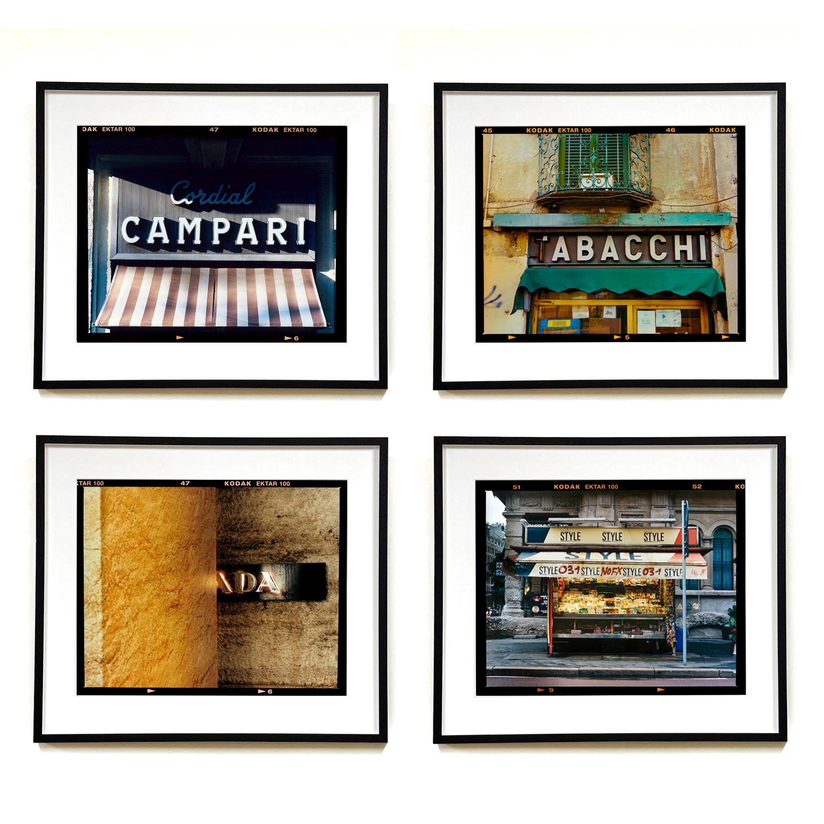Milan Street Photography Set of Four Artworks
