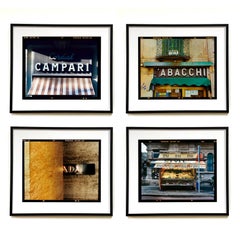 Set di quattro opere di fotografia di strada di Milano