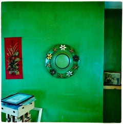 Mirror, Manea - Vintage interior British color photography