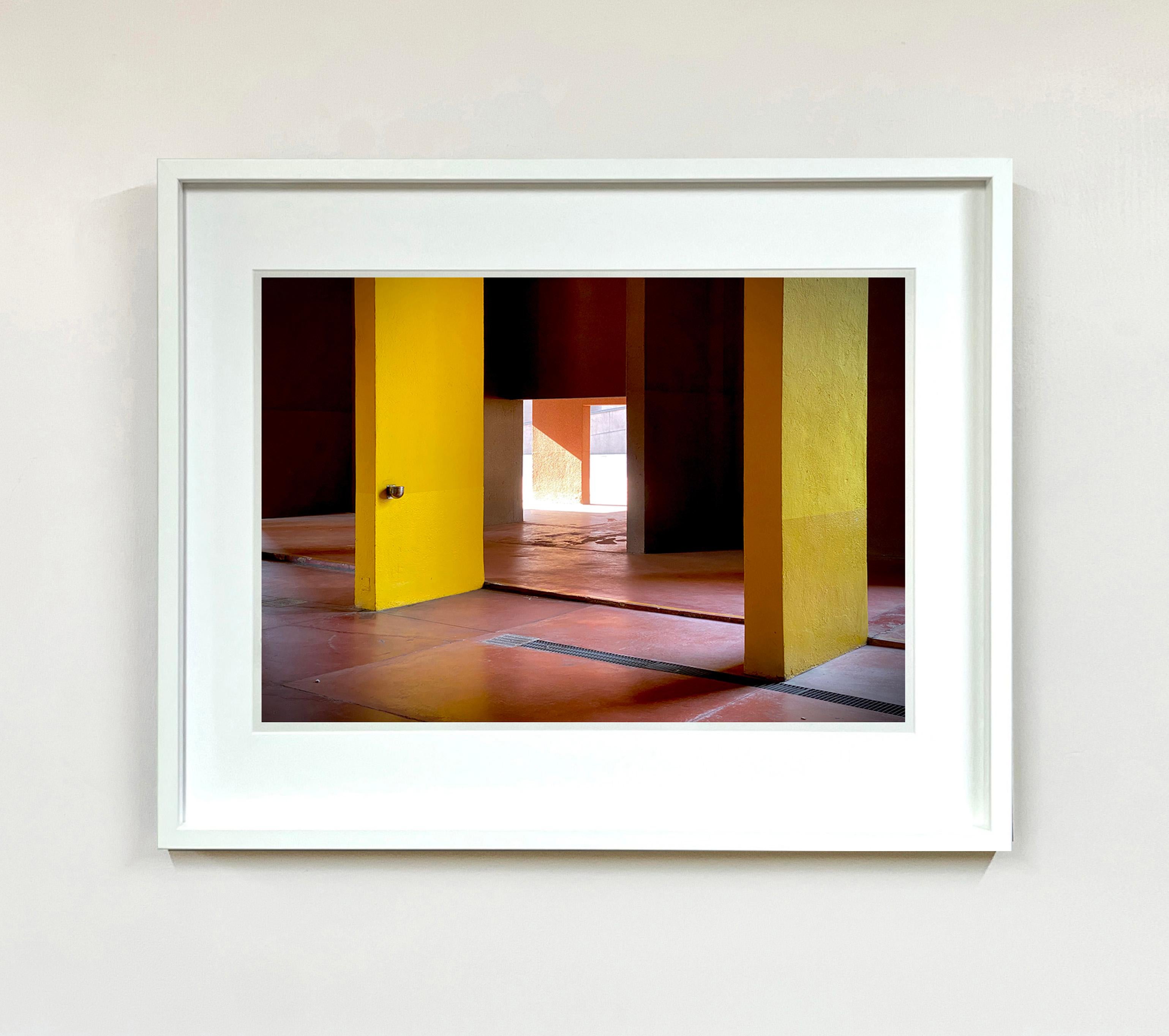Monte Amiata II, Milan - Color Blocking Architecture Photograph - Contemporary Print by Richard Heeps