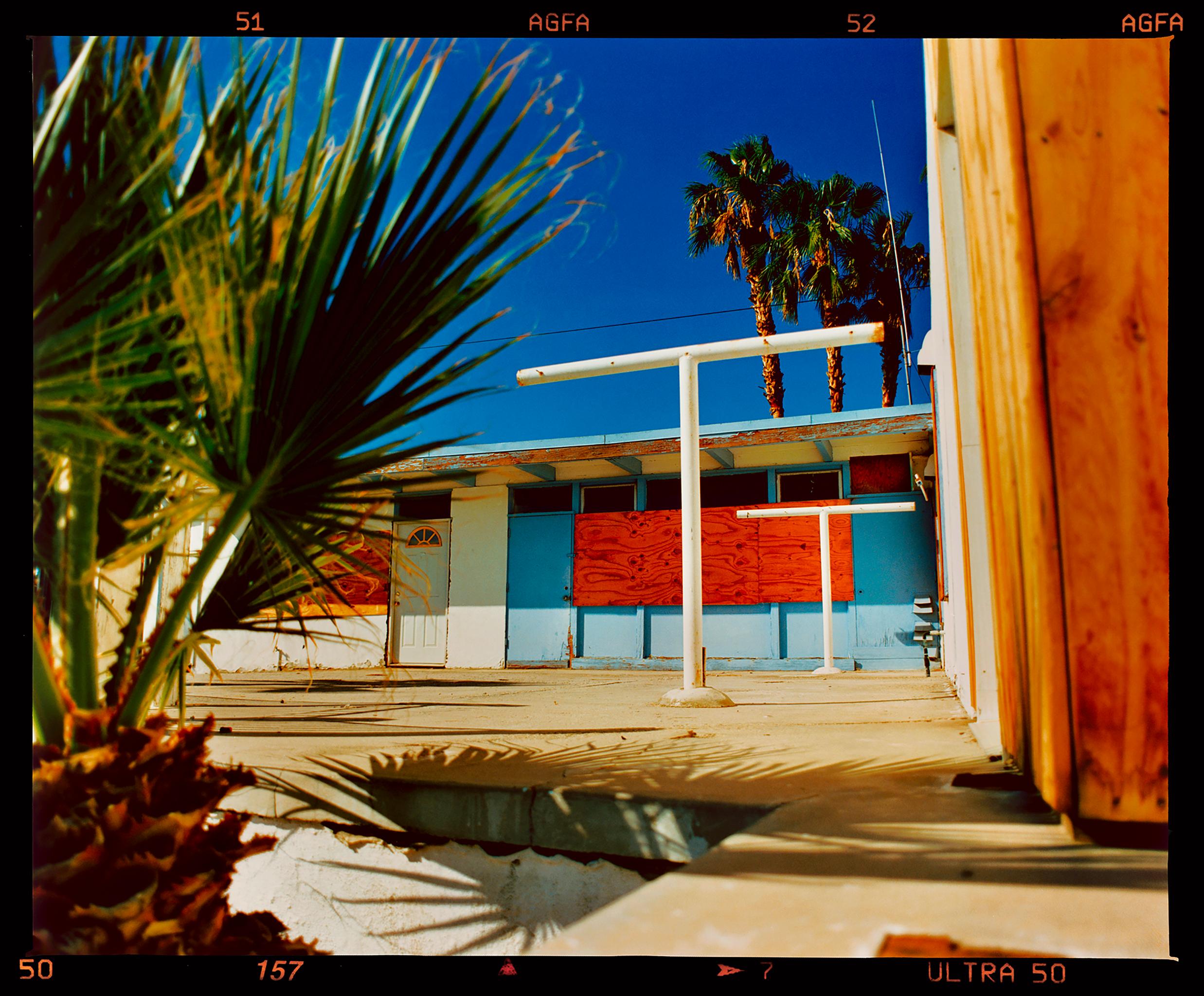 Motel, Salton Sea, Californie - photo d
architecture du milieu du siècle dernier
