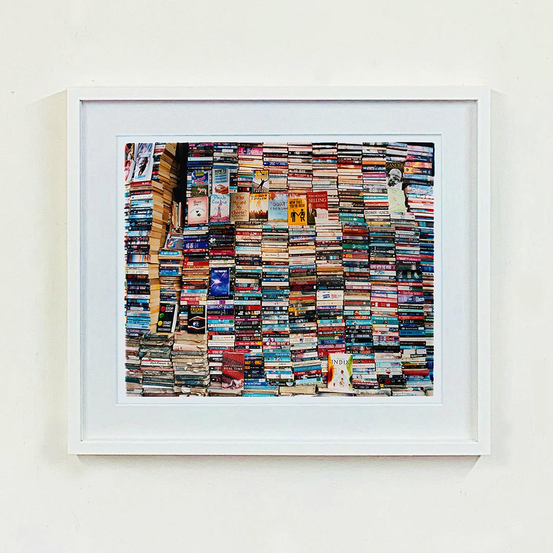 Mother India II, Delhi - India Color Street Photograph of Books For Sale 3