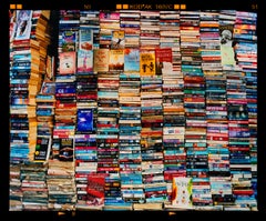 « Mother India II, Delhi - India Color Street Photograph of Books