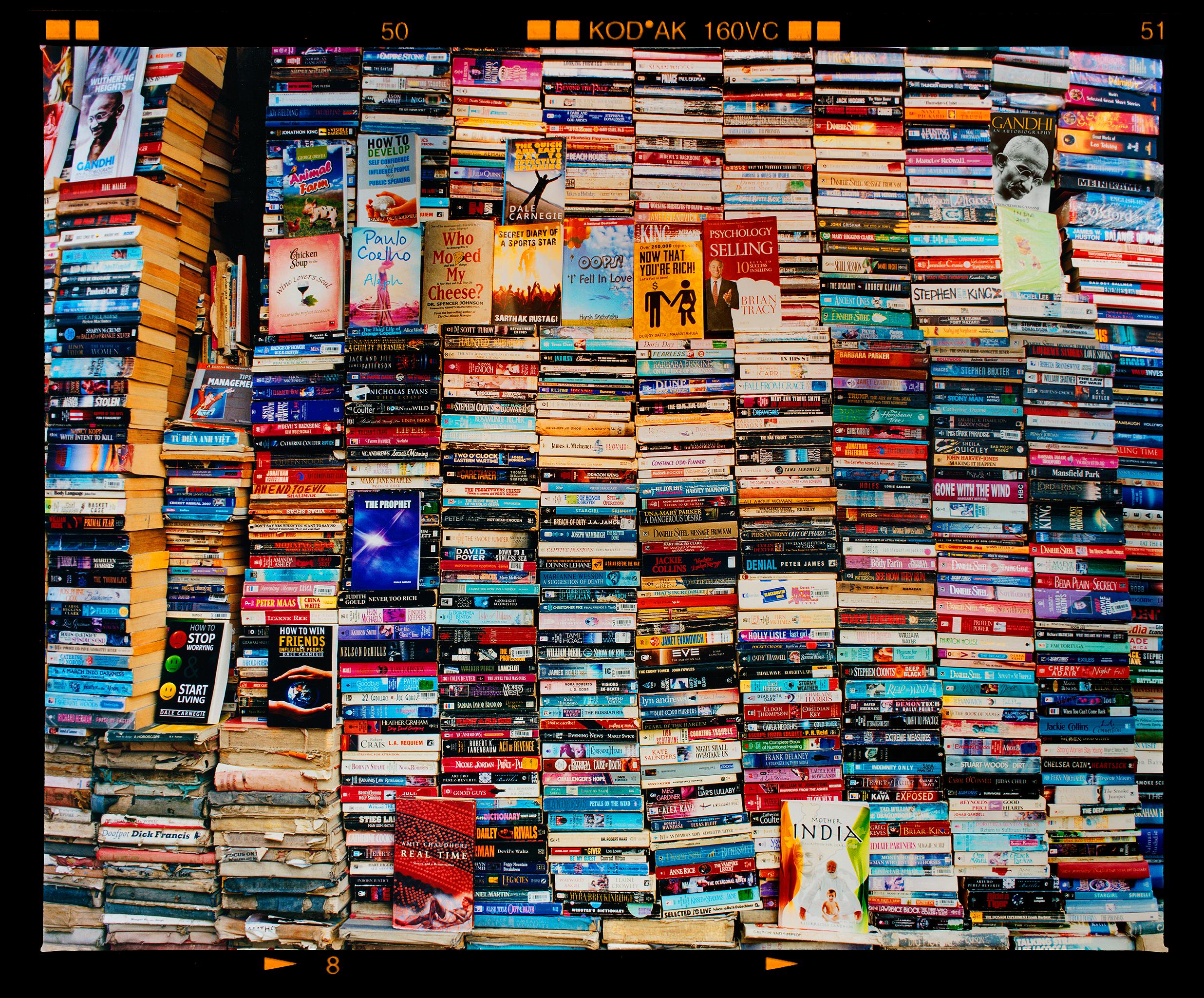 Mother India II, Delhi - India Multi-Color Street Photograph of Books