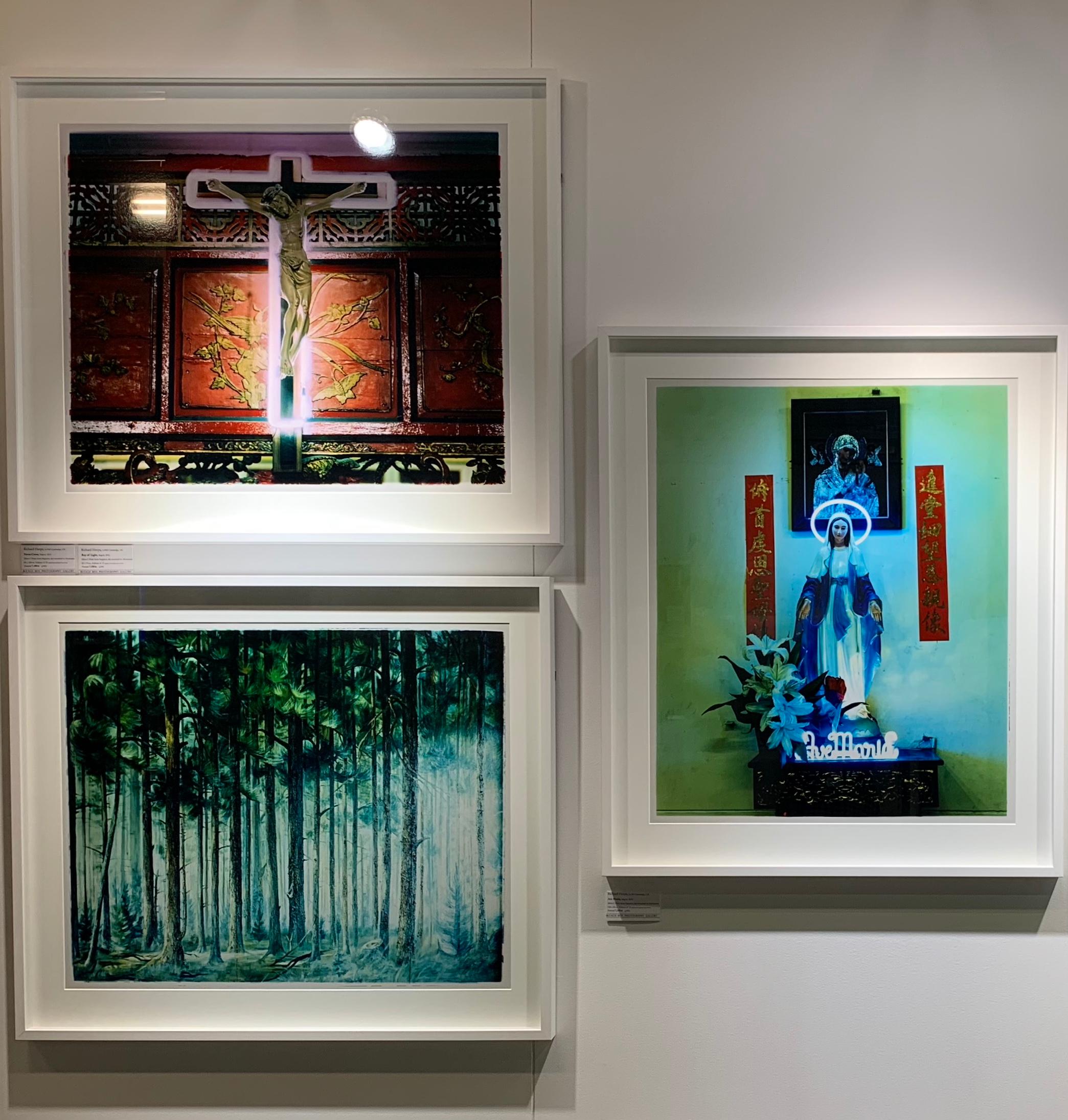 Neon Cross, Ho Chi Minh City - Contemporary Religious Color Photography For Sale 4