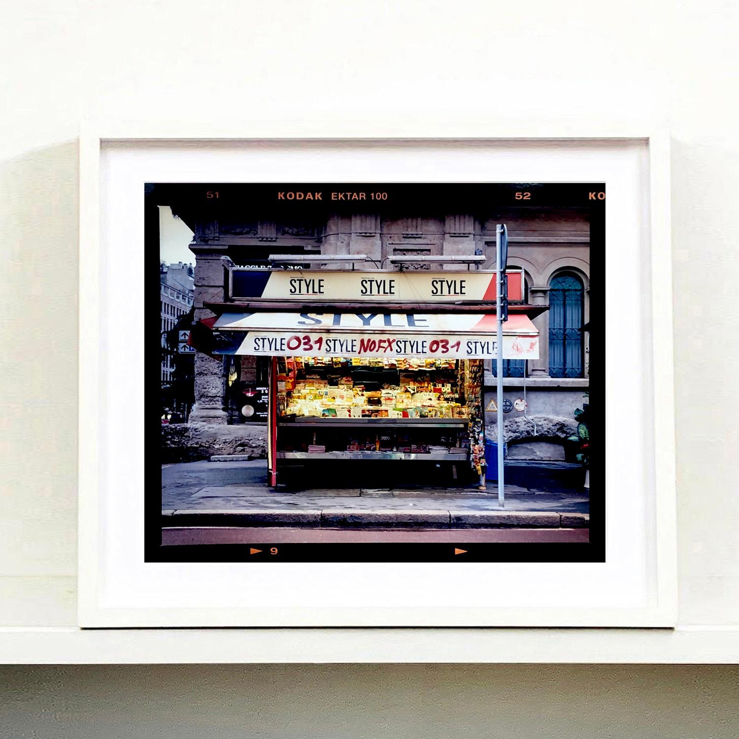 News Stand - Bronzetti, Milan - Italian Street Color Photography For Sale 1