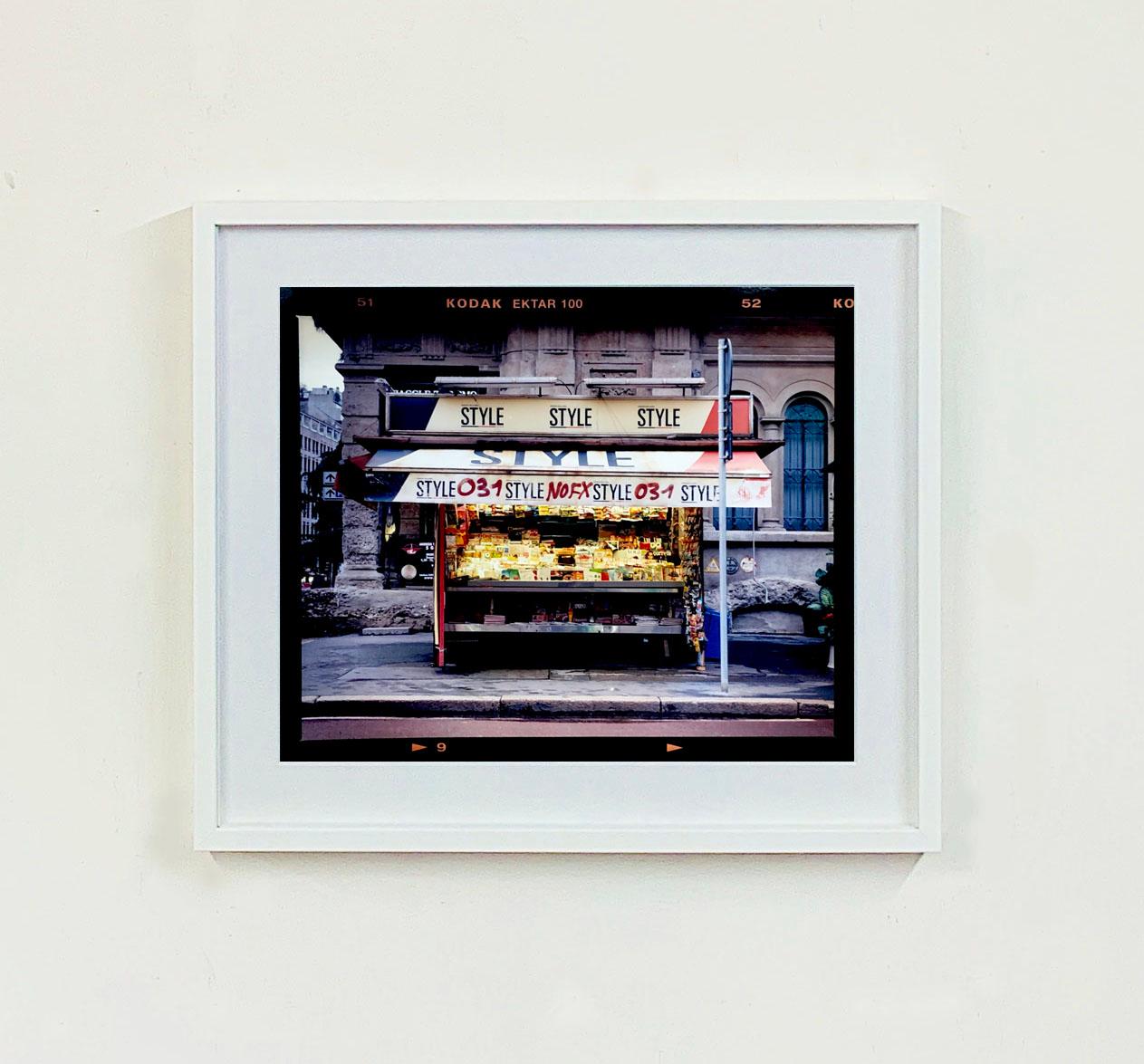 News Stand - Bronzetti, Milan - Italian Street Color Photography For Sale 4