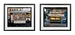 News Stand, Milan - Pair of Photographs - Italian Street Color Photography