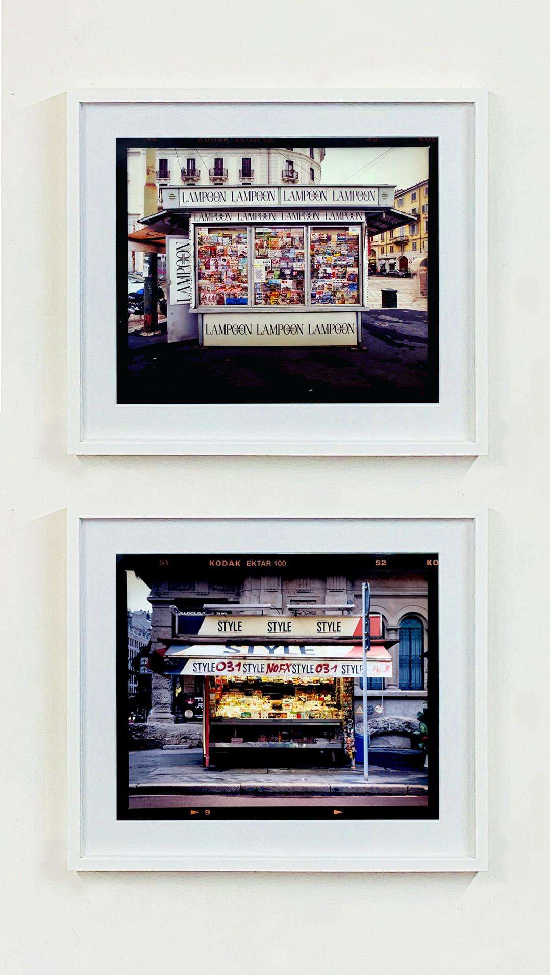 News Stand - Porta Genova, Milan - Italian Street Color Photography For Sale 4