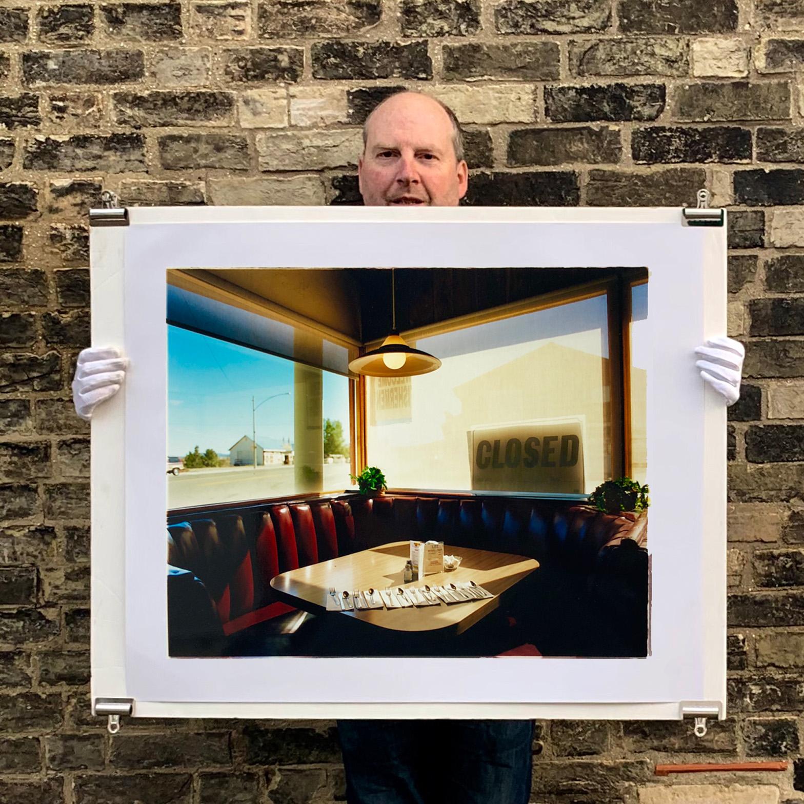 Nicely's Café, Mono Lake, California - Limited Edition Colour Photography - Print by Richard Heeps