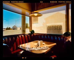Nicely's Café, Mono Lake, California Small Framed American Diner Interior Photo