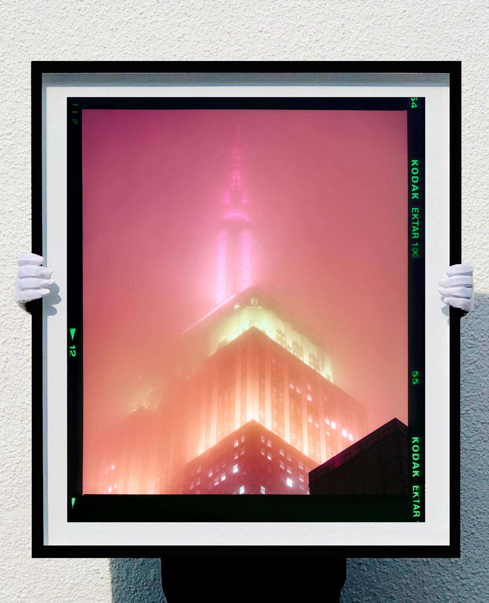 NOMAD III (Film Rebate), New York - Conceptual Architectural Color Photography For Sale 1