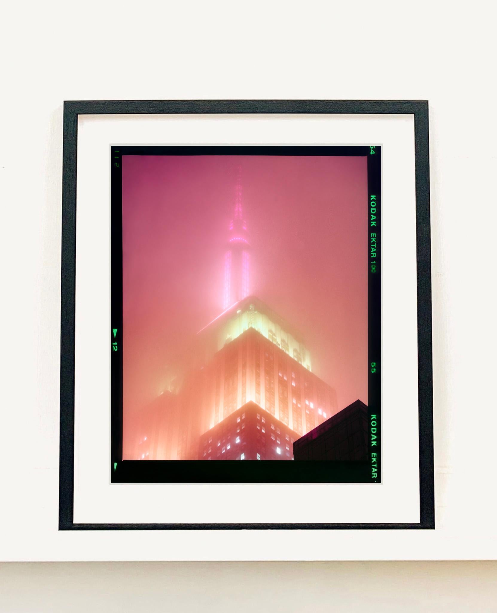NOMAD III (Film Rebate), New York - Conceptual Architectural Color Photography - Print by Richard Heeps