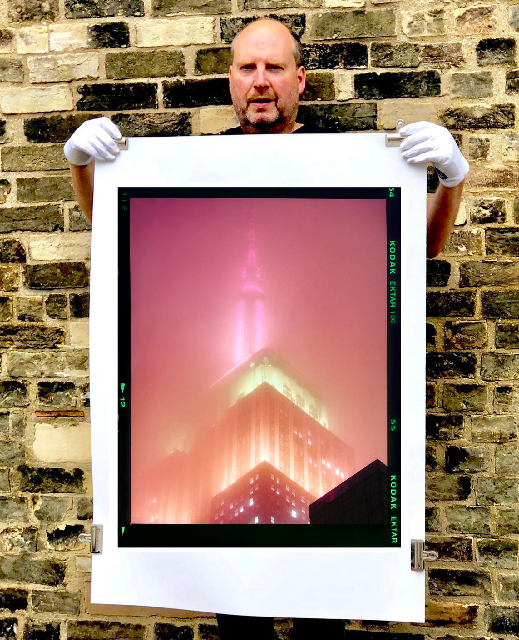 NOMAD III (Film Rebate), New York - Conceptual Architectural Color Photography For Sale 1