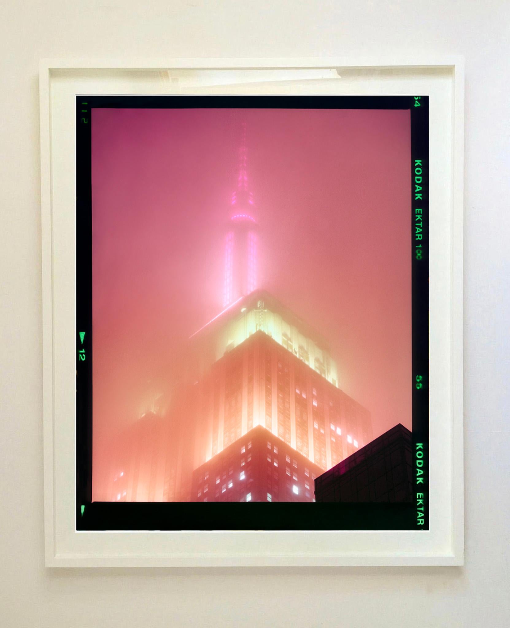 NOMAD III (Film Rebate), New York - Conceptual Architectural Color Photography For Sale 2