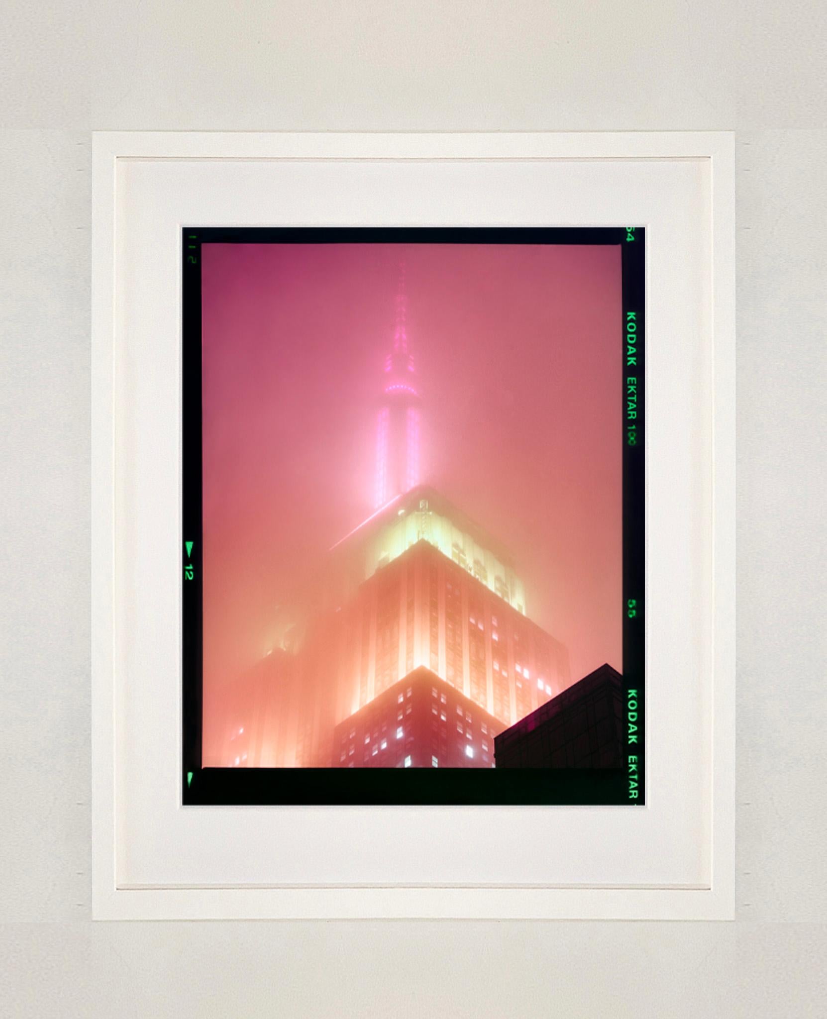 NOMAD III (Film Rebate), New York - Conceptual Architectural Color Photography - Contemporary Print by Richard Heeps