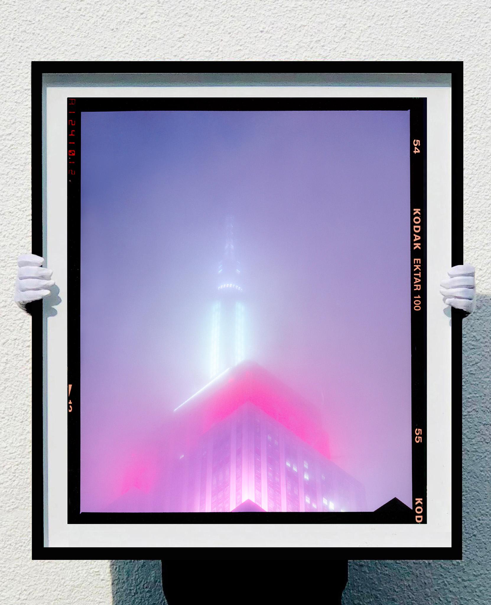 NOMAD IV (Film Rebate), New York - Conceptual Architectural Color Photography For Sale 2