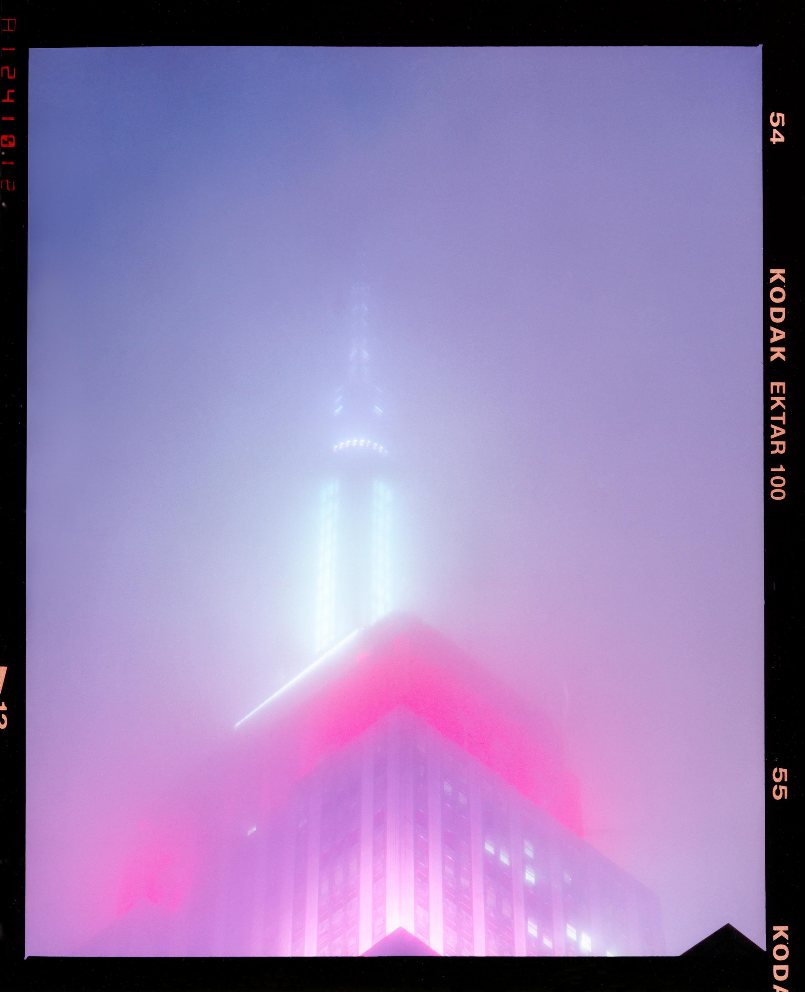 Richard Heeps Print - NOMAD IV (Film Rebate), New York - Conceptual Architectural Color Photography