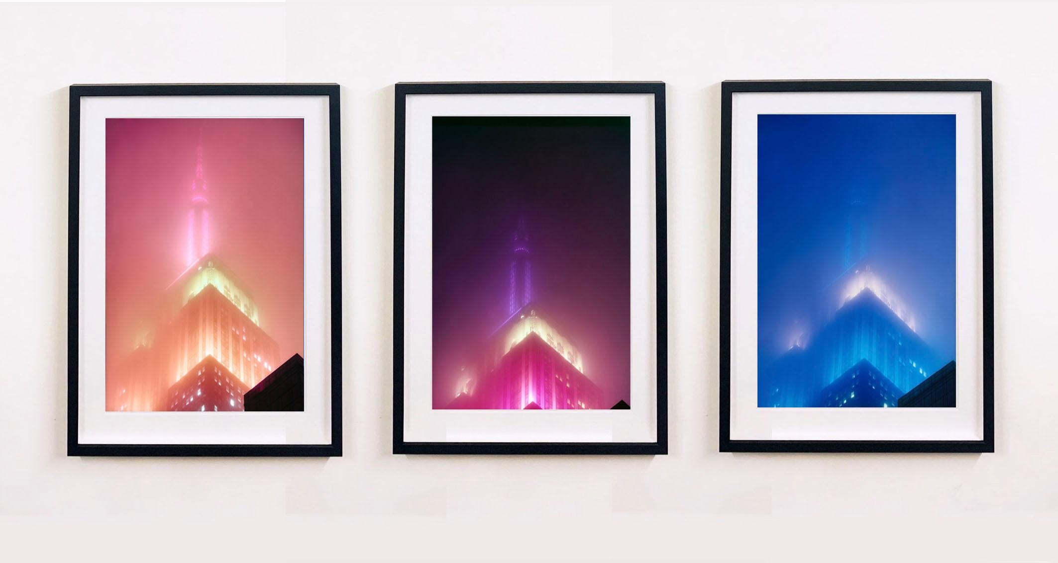 Richard Heeps Color Photograph - NOMAD, New York, Triptych - American architectural color photography