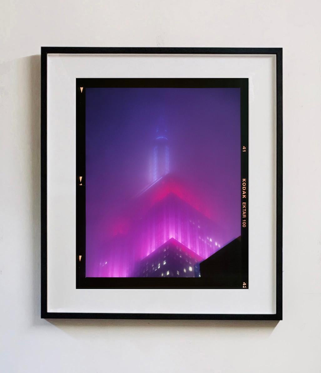 NOMAD V (Film Rebate), New York - Conceptual Architectural Color Photography For Sale 9