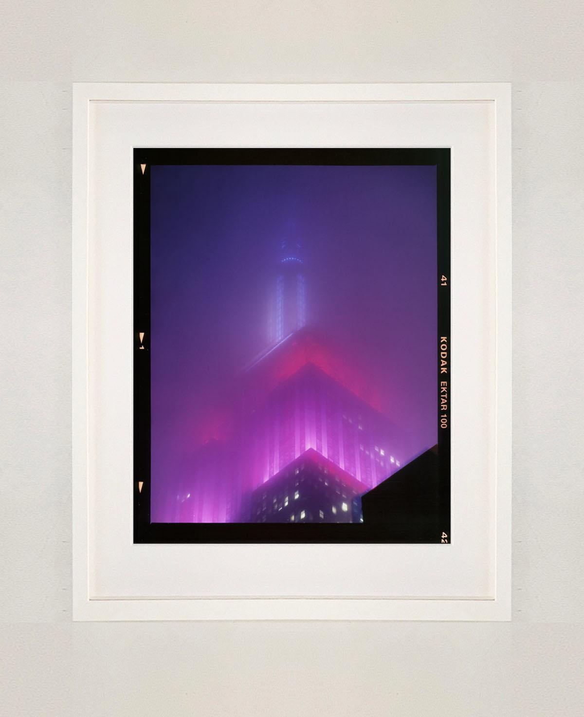 NOMAD V (Film Rebate), New York - Conceptual Architectural Color Photography - Contemporary Print by Richard Heeps