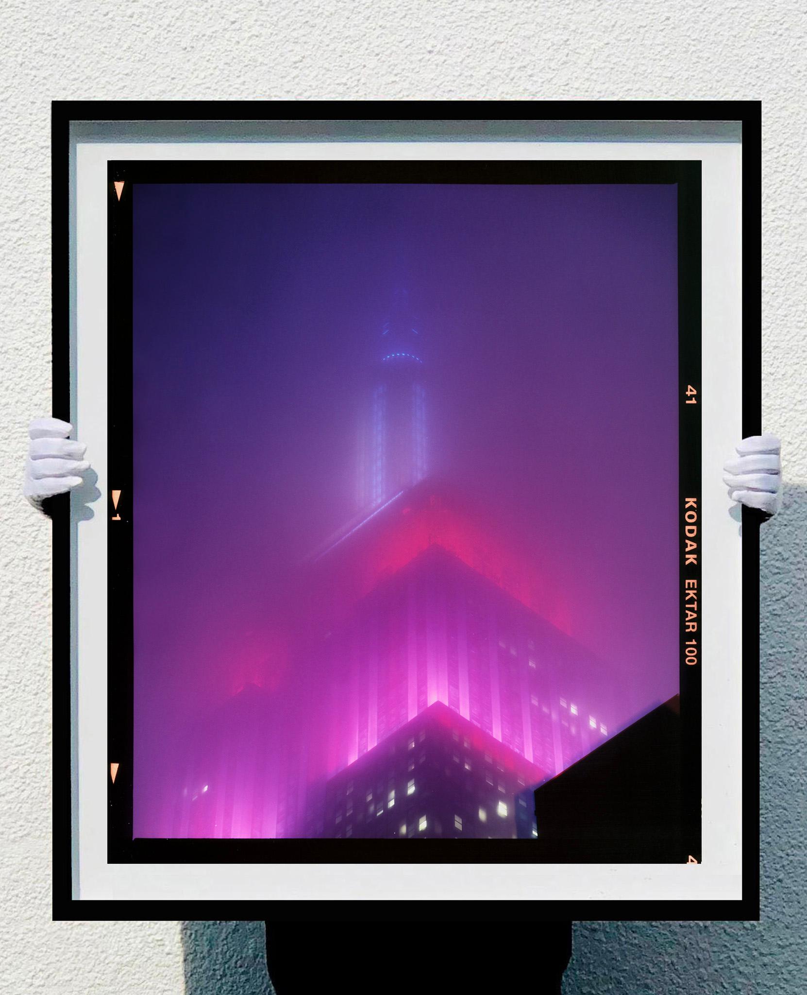 NOMAD V (Film Rebate), New York - Conceptual Architectural Color Photography For Sale 2