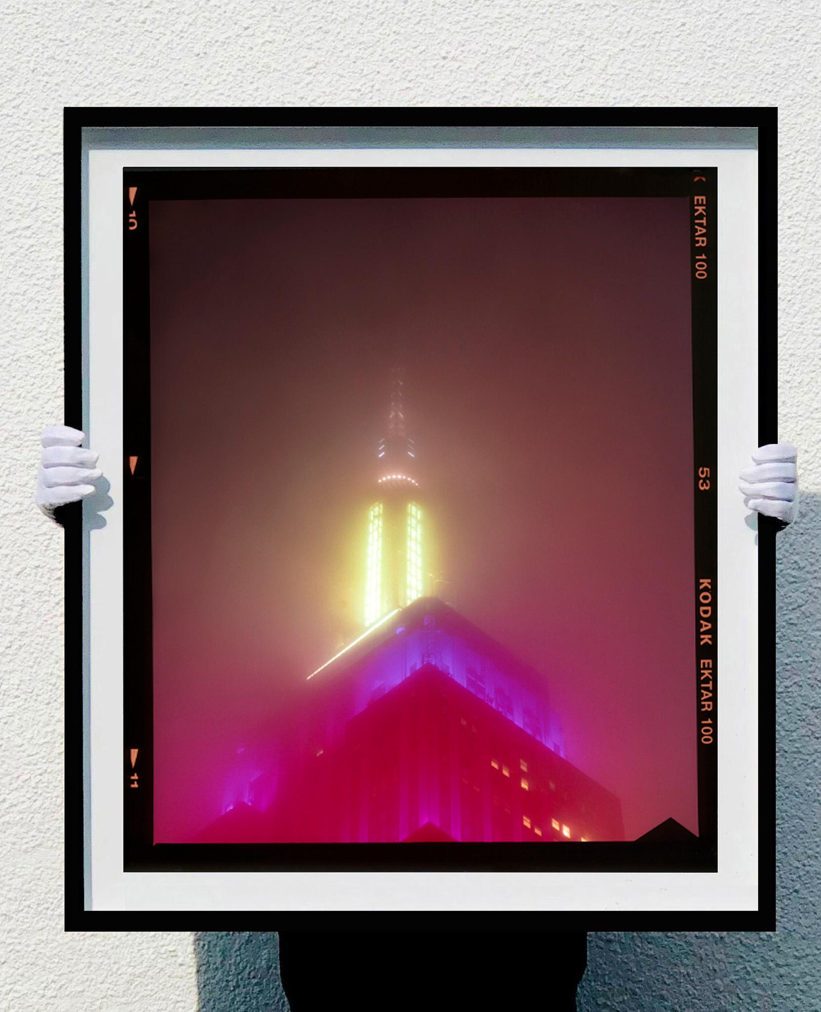 NOMAD VII (Film Rebate), New York - Conceptual Architectural Color Photography - Print by Richard Heeps