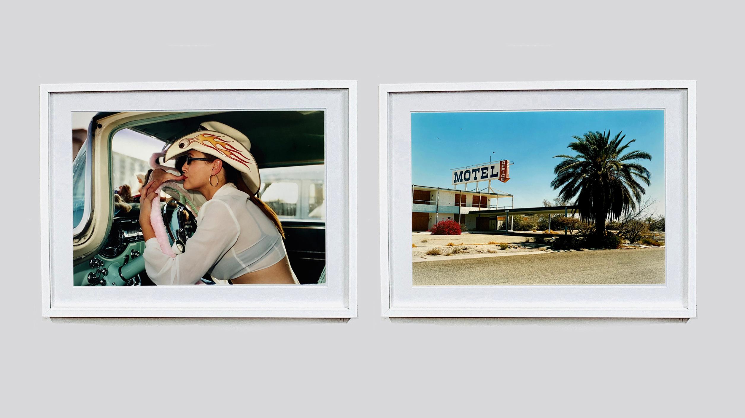 North Shore Motel Office I, Salton Sea California - Color Photography - Contemporary Print by Richard Heeps