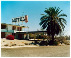Oficina del Motel North Shore I, Salton Sea California - Fotografía en color