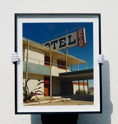 Ufficio II del North Shore Motel, Salton Sea, California - Foto architettonica a colori